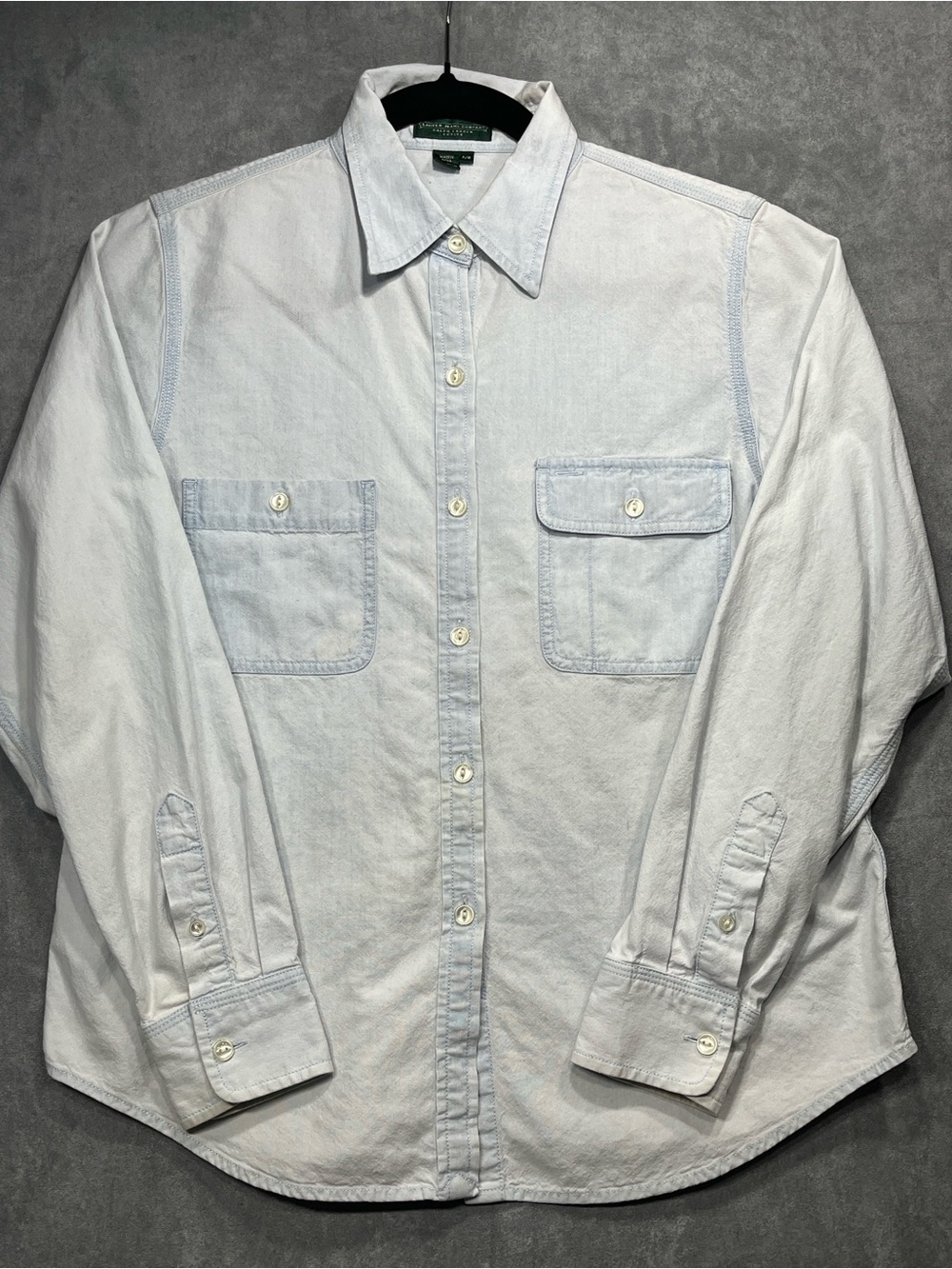 Lauren Ralph Lauren Light Blue Women's Button-Down Shirt